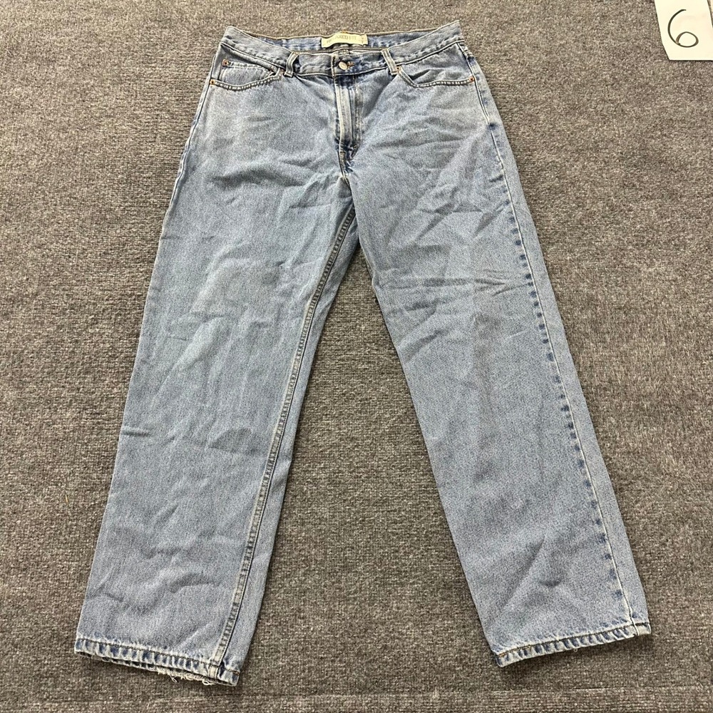 Levi's Jeans Mens Size 36x30 Light Wash 550 Relaxed Fit Tapered Leg Denim Pant